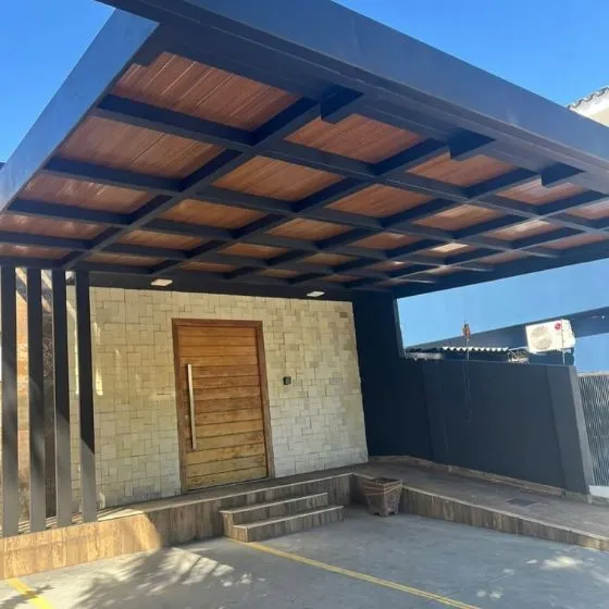 Pergolados de Telha Forro para restaurante em São Bernardo do Campo SP